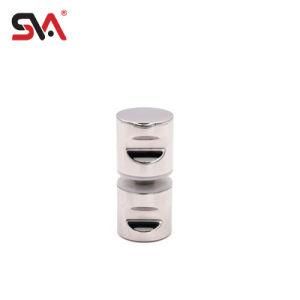 Sva-0317 Hot Sales Stainless Steel Display Cabinet Glass Door Tubular Knob