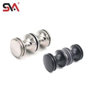 Sva-0311 Black Furniture Dumbbell Style Kitchen Cabinet Glass Door Knob