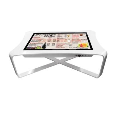43 Inch Waterproof Android Touch Screen Interactive Touch Table for Coffee/Bar/Education/Games Player