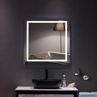 Hotel &amp; Home Decor Vanity Wall Mount Bathroom Lighted Mirror with Touch Switch