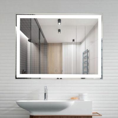 Bathroom Shower Wall Mounted LED Environmental Silver Mirror