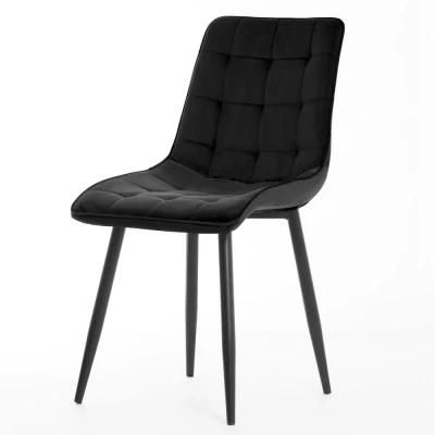 Nordic Style Modern Design Home Outdoor Furniture Restaurant Wedding PU Velvet Dining Chair