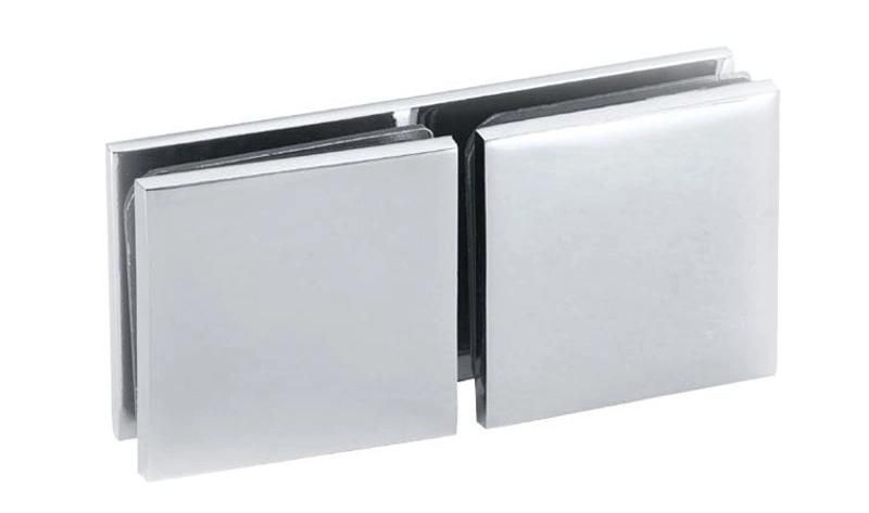Chrome Glass Clips for Bathroom, Glass Curtain Wall (GC-105)