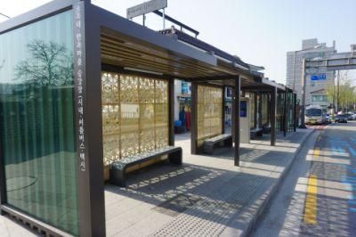 Urban Modern Smart Bus Shelter for Sale
