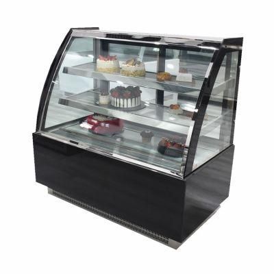 Glass Display Commercial Cake Refrigerator Showcase for Pastry Sale