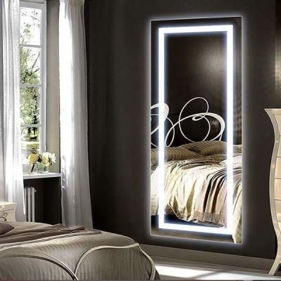 Luxury Stainless Steel LED Bathroom Mirror