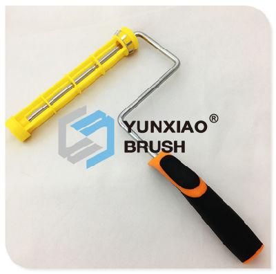 Special Plastic Cage Paint Roller with Rubber Handle