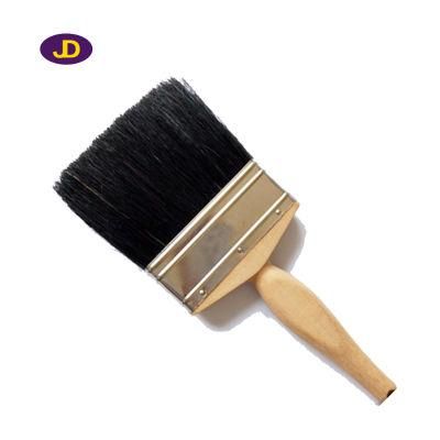 Paint Brush Wooden Hair Brush