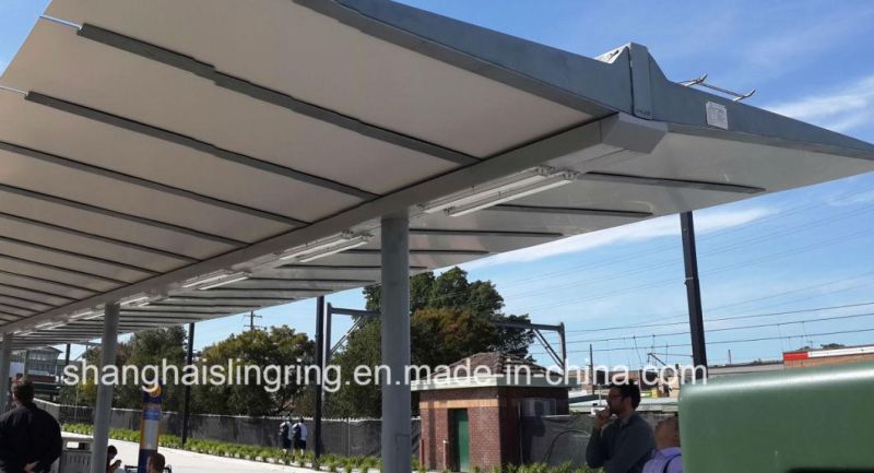 Steel Carport, Stainless Steel Fabrication Bus Shelter (432)