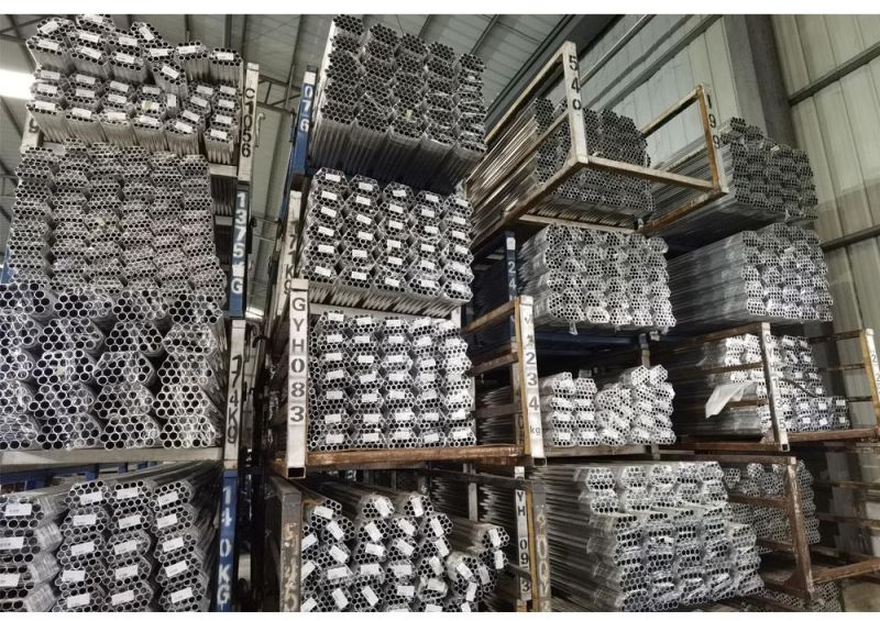 China Custom Aluminum Extrusion Profile Per Kg Tubing Price