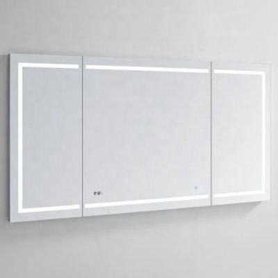 Low Price LED Strip Rustproof New Multi-Function Unique Design Frameless Medicine Cabinet