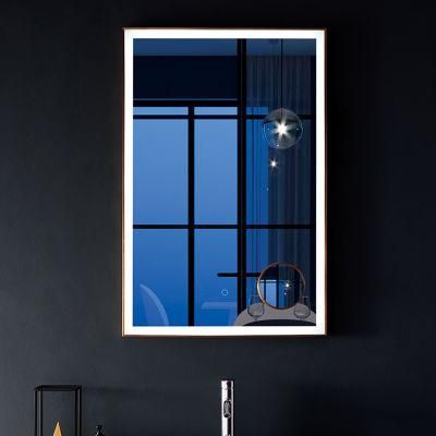 Illuminated Light Magnifying LED Mirrors Wall Mounted Hotel Bathroom Mirror