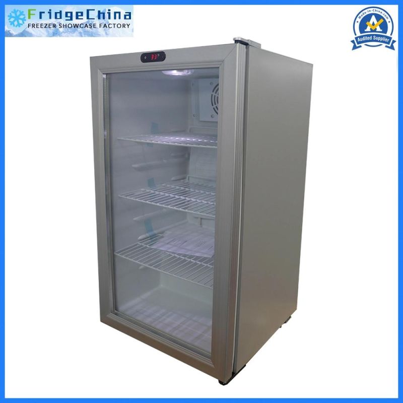 2020 Commercial Beverage Upright Glass Door Display Refrigerator New Design Cabinet Refrigerator Fridge Freezer