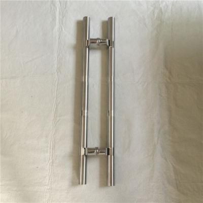 800mm Length Coated Tube Type Stainless Steel Glass Door Handle