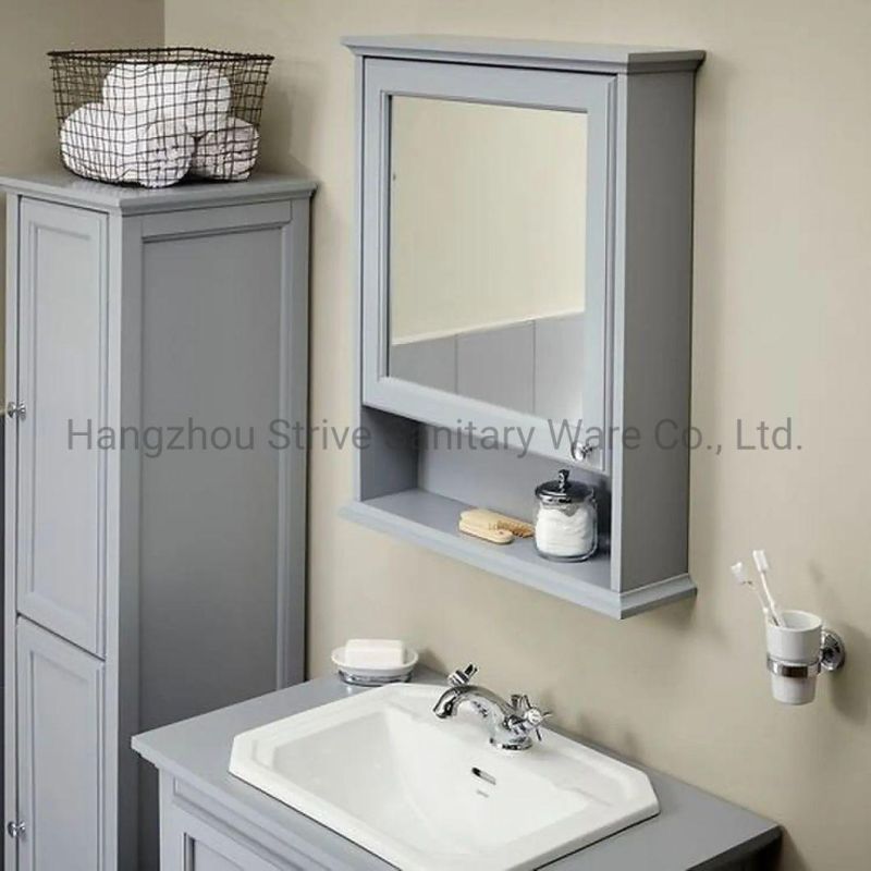 Plywood Mirror Wall Cabinet Bathroom Medicine Cabinet