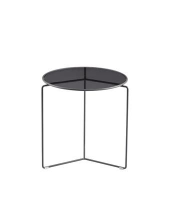 Modern Round Tempered Glass Coffee Table with Stainless Steel Base