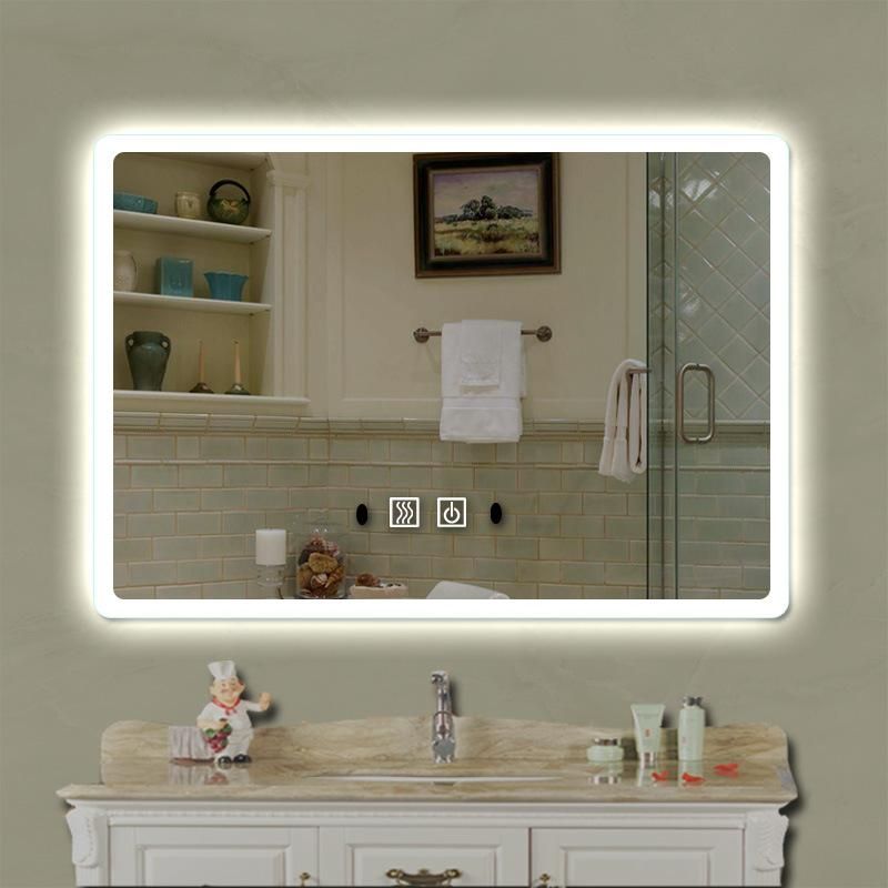 Vanity Table with LED Light Makeup Mirror Bathroom Mirror