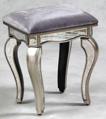 Hot Selling Advanced Durable Mirrored Chair Vanity Stool for Home