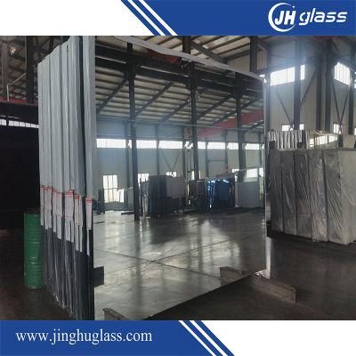 Jh Glass Decorative China Chinese Factory Vinyl Safety Backed Mirror
