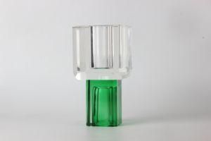 Crystal Green Glass Vase
