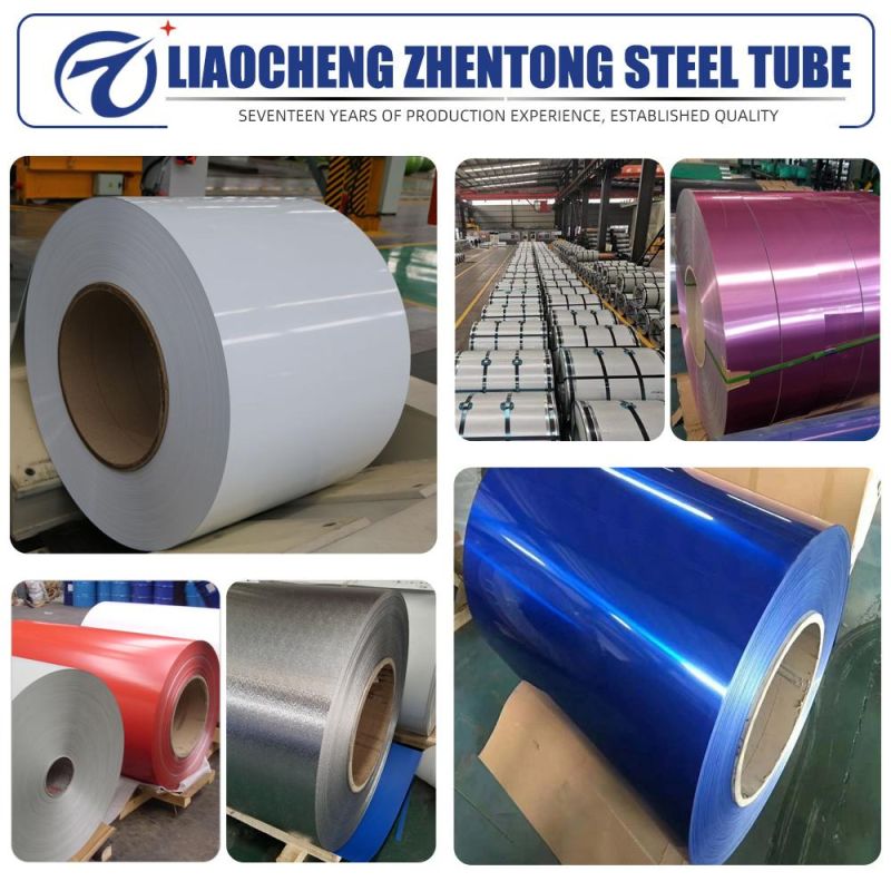 Steel Coil Supplier PPGI Color Coated PPGL Aluminium Chinese High-Strength Steel Plate Steel Coil