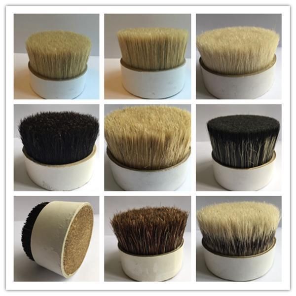 Pig Hair Mixed Mini-Hollow Filament for Cleaning Brush