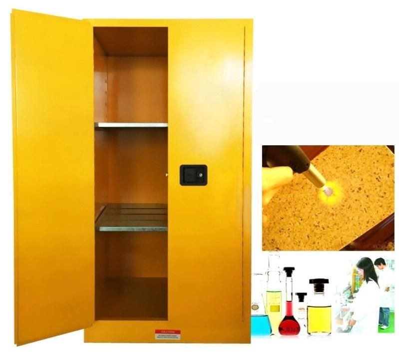 Fire Safety Flammable Liquid Physical Chemical Biological School Hospital Stainless Steel Dangerous Goods Laboratory Storage Cabinet/