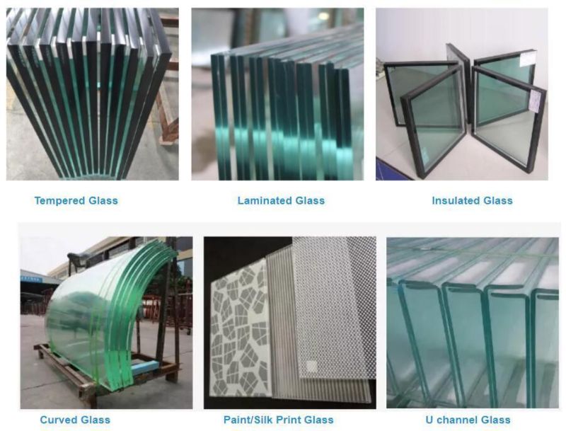Customizable 1-19mm Transparent Float/Window/Architectural Glass