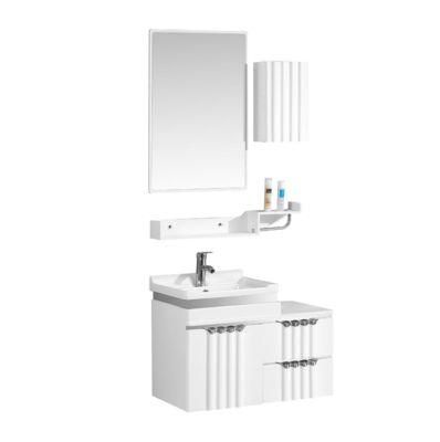 Modern Hotel Vanity PVC Bathroom Vanity Small Bathroom Cabinet