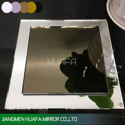 Bronze Mirror Glass Decorative Mirror Sheet Huafa Mirror