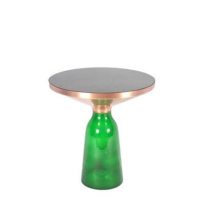 Office Furniture Green Glass Countertop Coffee Table