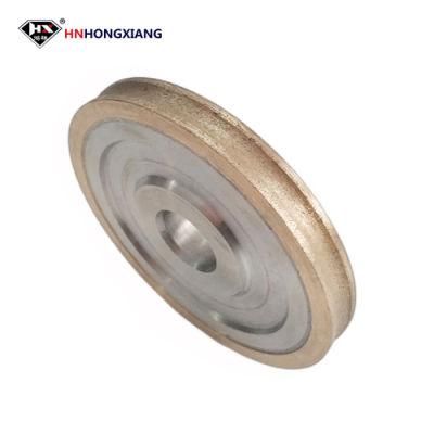 Metal Bond Glass Grinding Round Edge Wheel PE Wheel