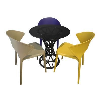 Elegant Modern Nordic Design Living Room Stainless Steel Corner Tables Glass Coffee Table