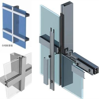 Business Real Estate Construction-Real-Estate Building Construction Materials Reflective Glass Aluminium Curtain Wall