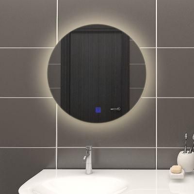 3 Year Warranty 5mm Round Smart Makeup LED Light Mirror Backlit Mirror for Bathroom