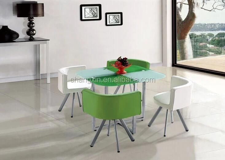 Glass Dining Table and Chair