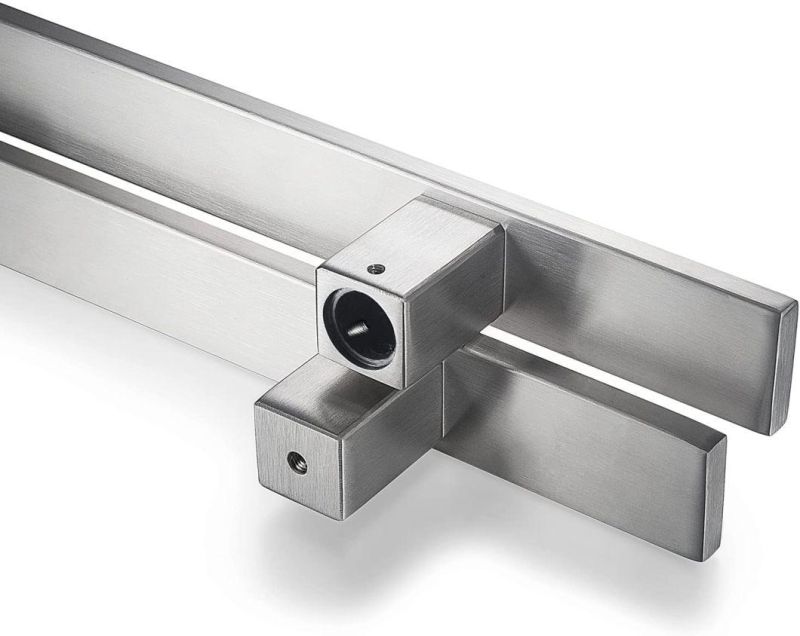 304 Grade Stainless Steel Office Glass Door Pull Handle