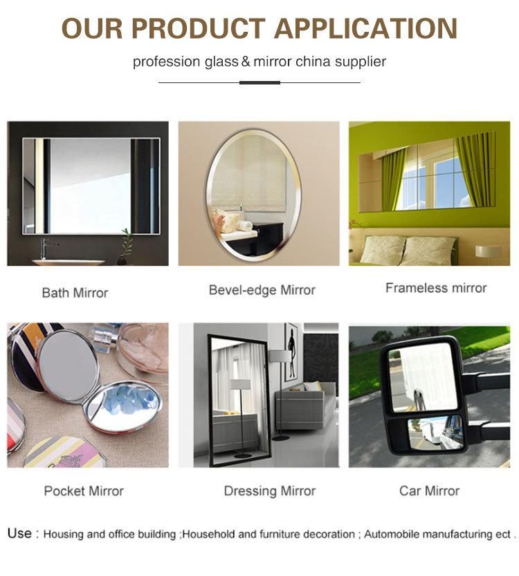 2mm Aluminu Mirror/Sheet Mirror / Silver Mirror /Tinted Mirror/Bathroom Mirror/ Furniture Mirror