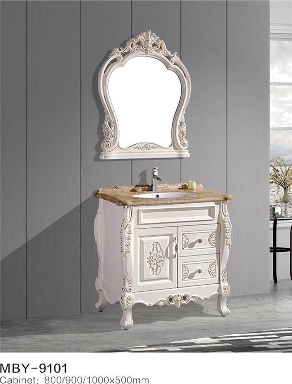 Chinese Products Wholesale White PVC Bathroom Cabinet Furniture From China