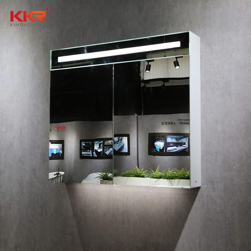 Large Wall Mirror with LED Lights for Hotel Bathroom
