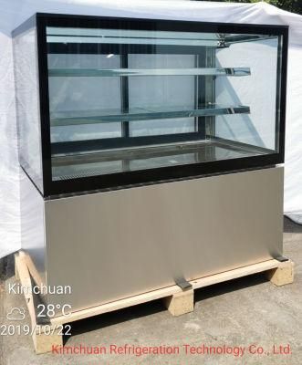 Cake Showcase Counter Top Bakery Showcase Glass Display Refrigeration Equipment Cake Cabinet