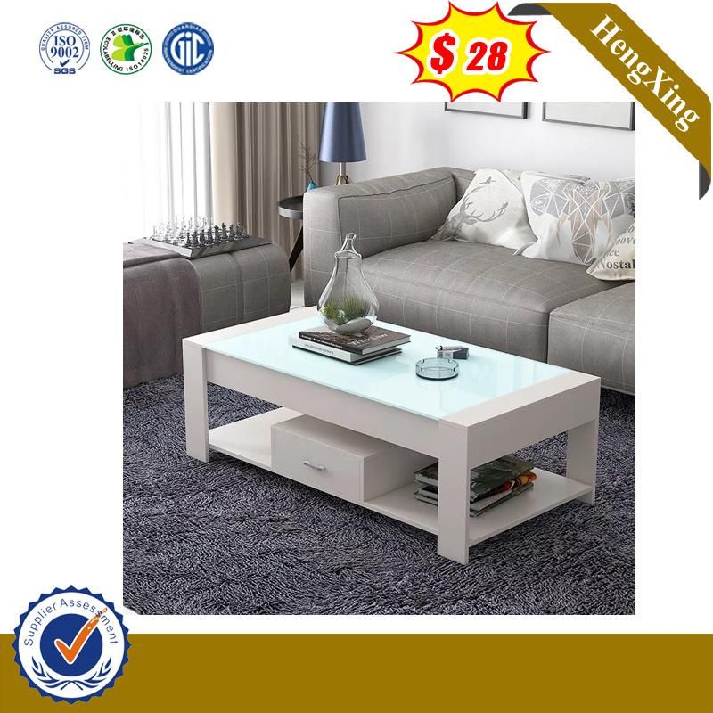 Cherry Auotomatic Back Squre Bedroom Glass Instruction Room Table (UL-MFC063.1)