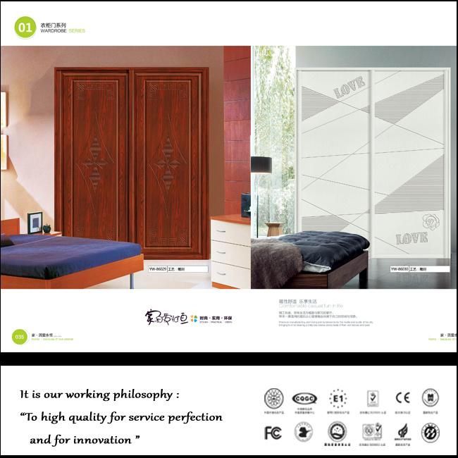 Customized Modern Wood Door Designs Bedroom