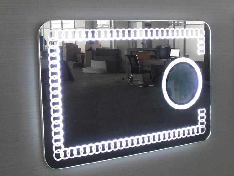 2022 Hot Sale Square Shape Bathroom Backlit Mirrors with LED Lights