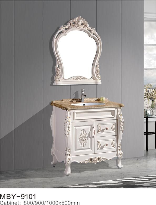 New Design Bathroom Vanity Plastic Cabinet European Style Furniture
