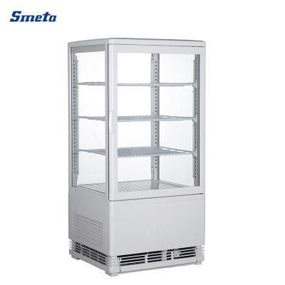 Smeta Glass Door Refrigerator Commercial Display Chiller Fridge Showcase for Sale