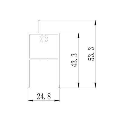 Factory Directly Supply Good Price Aluminum Profile for Israel