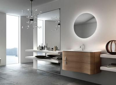 Home Decor Rectangle Round Wall LED Bathroom Backlit Illuminated Mirror with Defogger