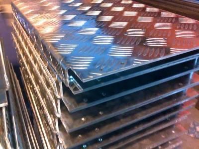 3003 H14 Aluminum Tread Sheet Chequered Sheet for Traffic Tools
