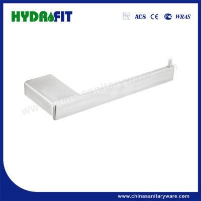 Stainless Steel 304 Bathroom Accessories High Quality Nick Brushed Glass Shelf (BAS3490)